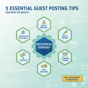 5 Essential Tips for Anyone Working on Guest Posting